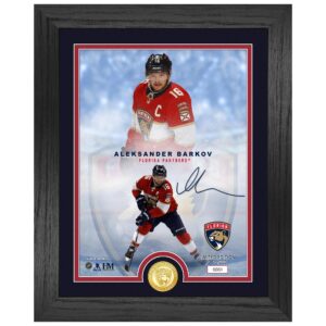 Highland Mint Aleksander Barkov Florida Panthers 13'' x 16'' Framed Photo Collage Mint