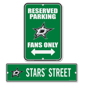 Dallas Stars Parking & Street Sign Set