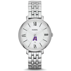 Women's Fossil  Silver LSUA Generals Jacqueline Stainless Steel Watch