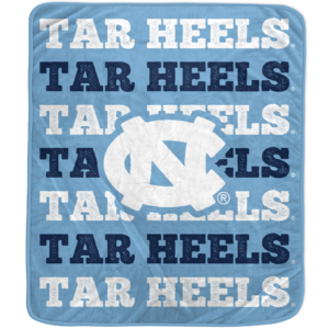 Pegasus North Carolina Tar Heels 60'' x 70'' Logo Wordmark Plush Blanket
