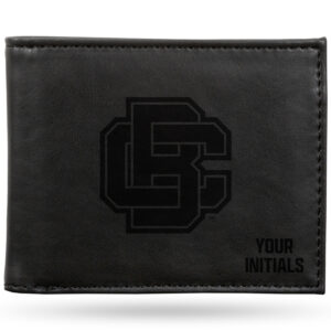 Black Bethune-Cookman Wildcats Personalized Billfold Wallet