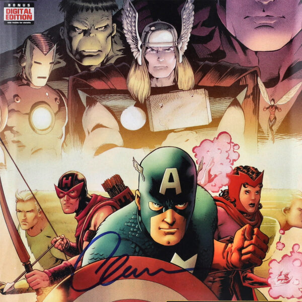 Chris Evans The Avengers Autographed Avengers #1.1 Comic Book - CGC Graded 9.6 - Image 7