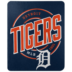 The Northwest Group  Detroit Tigers 50" x 60" Campaign Fleece Throw