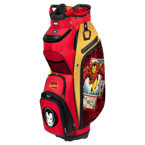 WinCraft Iron Man  Bucket III Cooler Cart Golf Bag