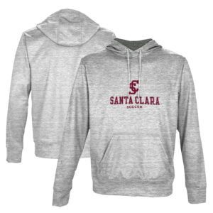 Men's ProSphere  Gray Santa Clara Broncos Soccer Pullover Hoodie