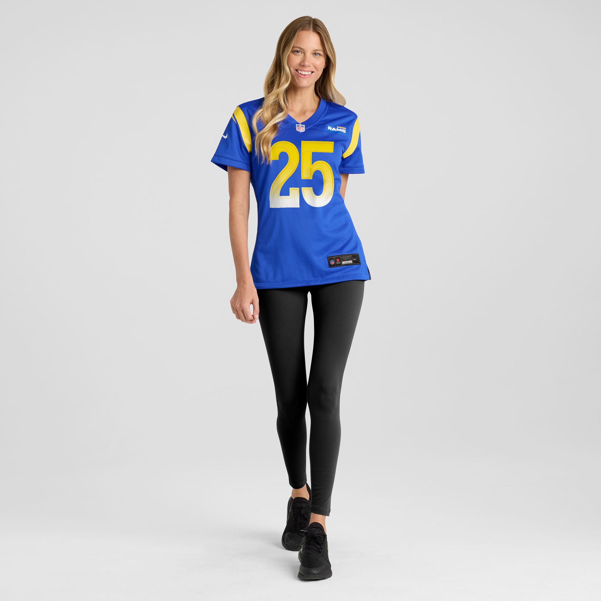 Women's Nike Jason Taylor Royal Los Angeles Rams Team Game Jersey - Image 5