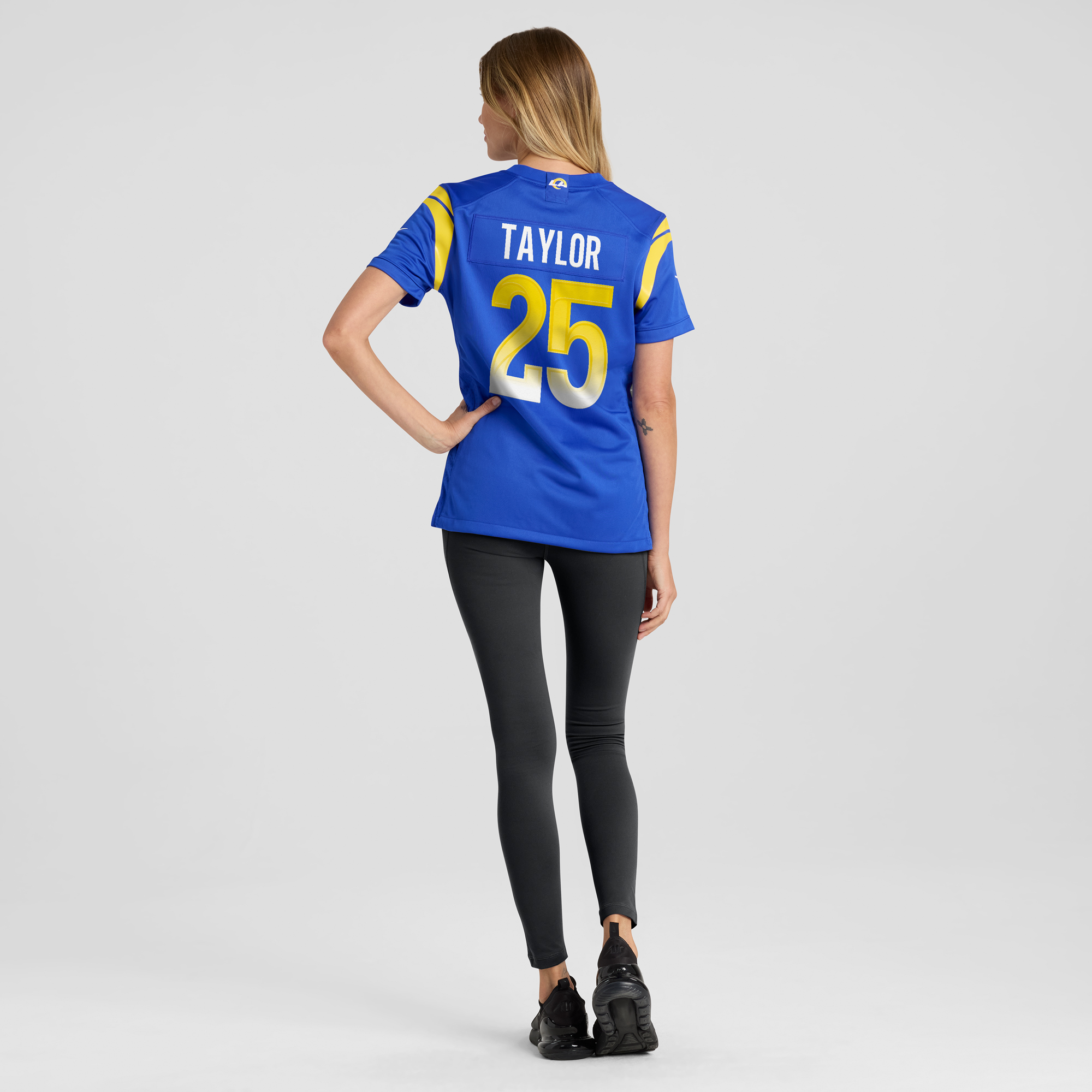 Women's Nike Jason Taylor Royal Los Angeles Rams Team Game Jersey - Image 15