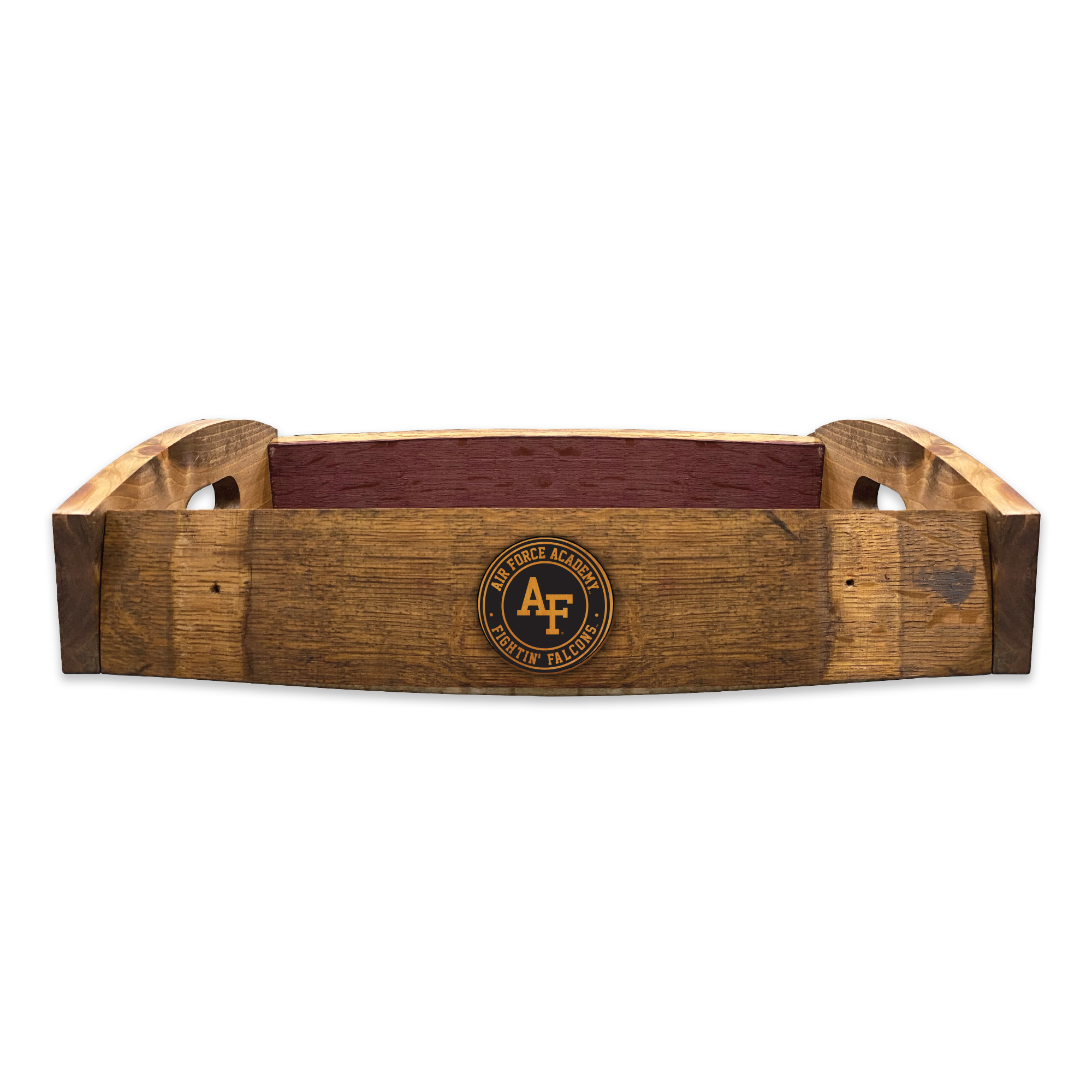 Air Force Falcons Barrel Stave Serving Tray