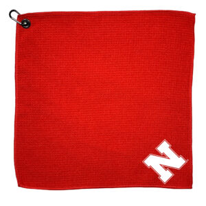 Nebraska Huskers 15" x 15" Microfiber Golf Towel