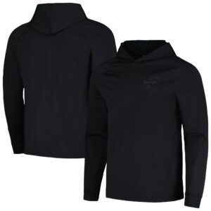 Men's Levelwear Black Chicago Bulls Dimension Pullover Hoodie