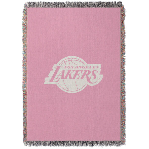 Chad & Jake Los Angeles Lakers Woven Blanket - Image 4