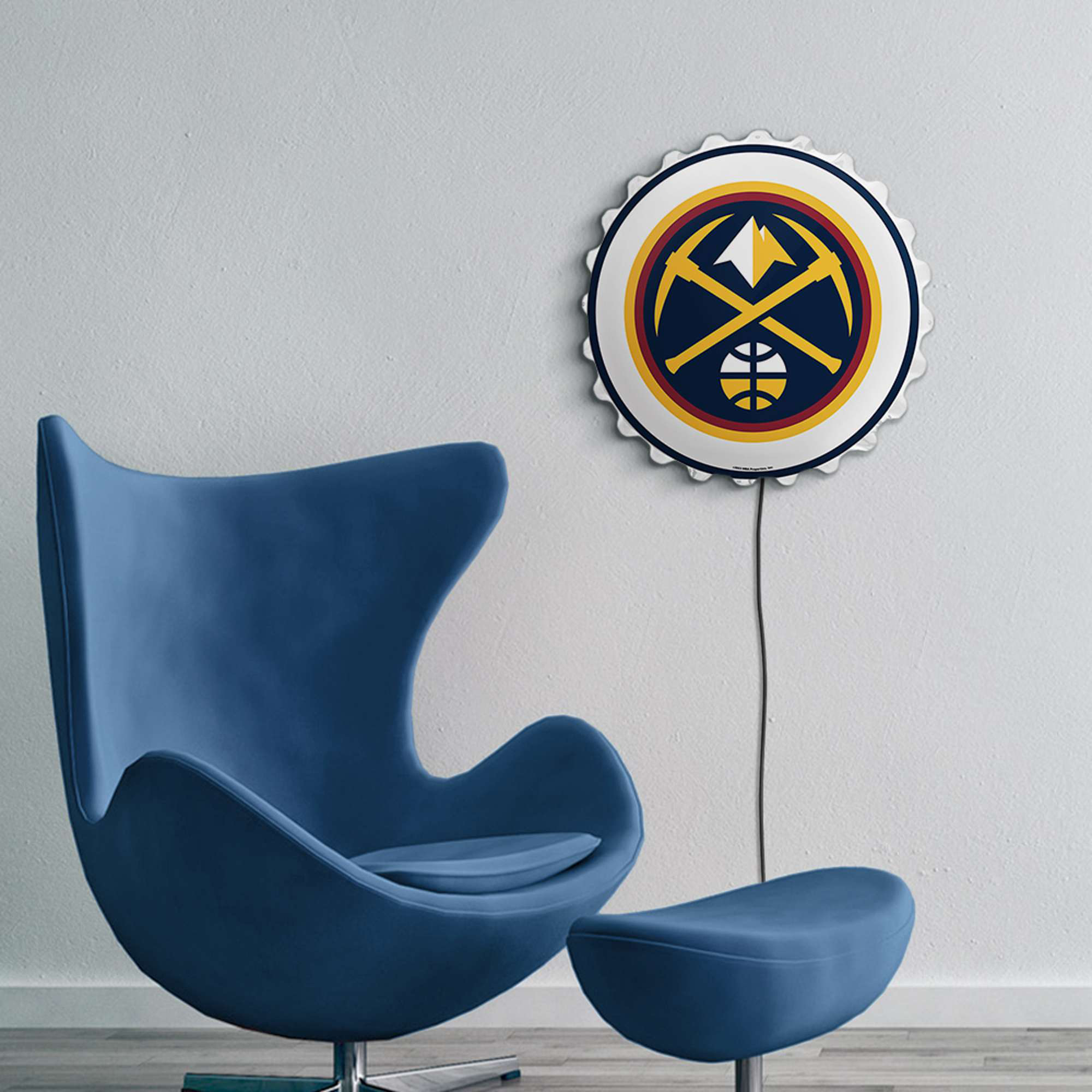 Denver Nuggets 19" Bottle Cap Wall Light - Image 11