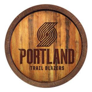 Portland Trail Blazers 20.25'' Faux Barrel Top Sign