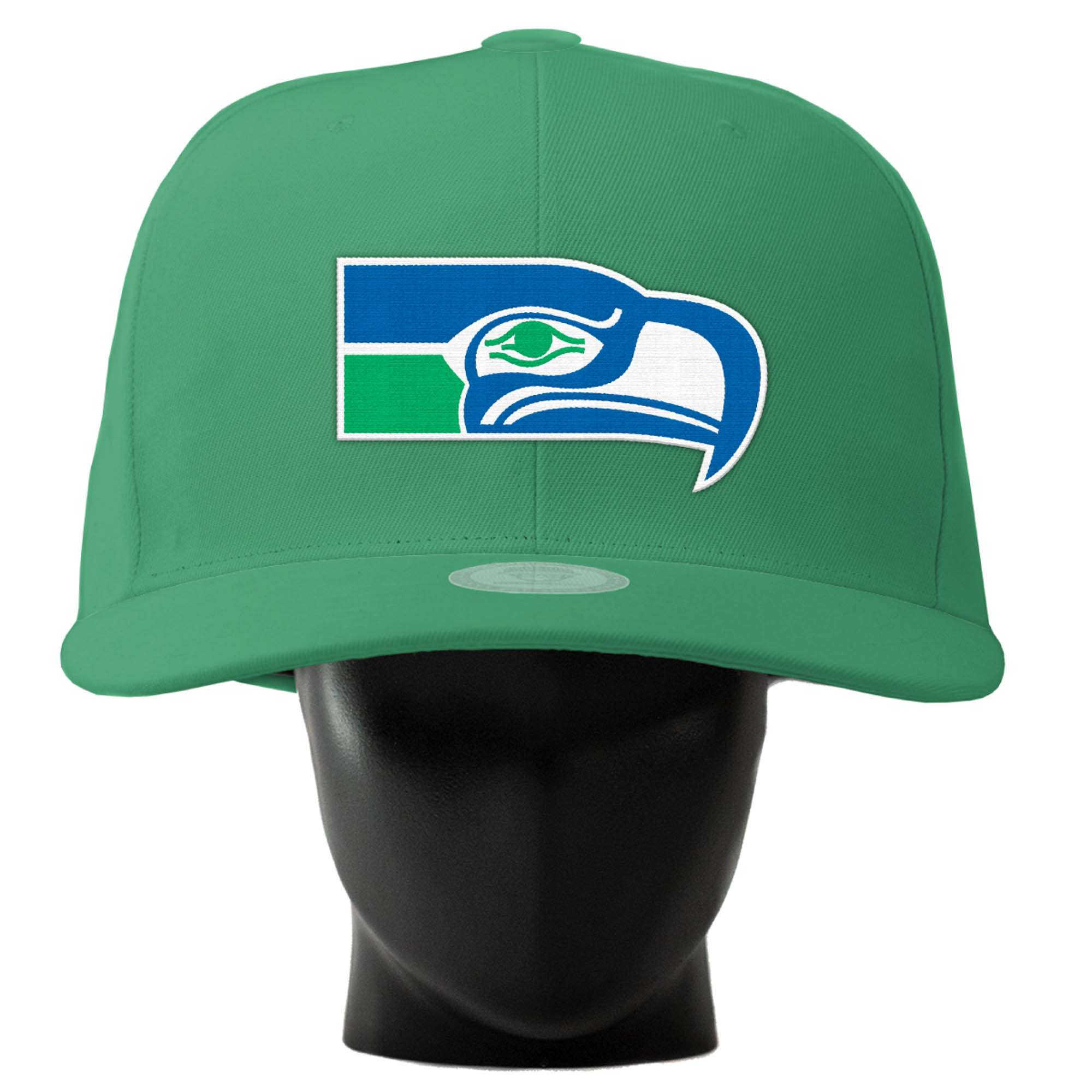 Unisex Noggin Boss Kelly Green Seattle Seahawks Oversized Hat