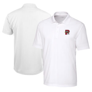 Men's Cutter & Buck  White Portland Sea Dogs  Clique Spin Eco Performance Pique Polo