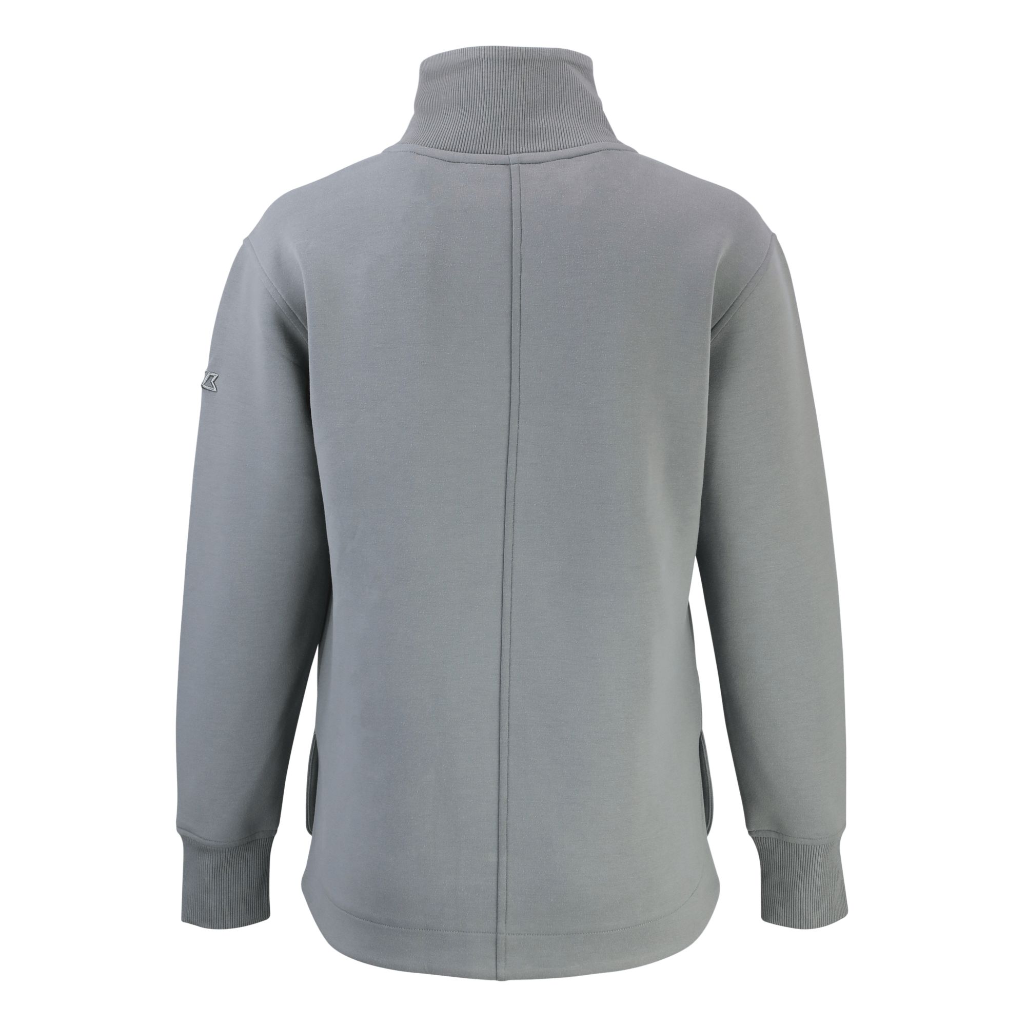 Women's Cutter & Buck Gray Norfolk Tides Roam Eco Recycled Full-Zip Jacket - Image 7