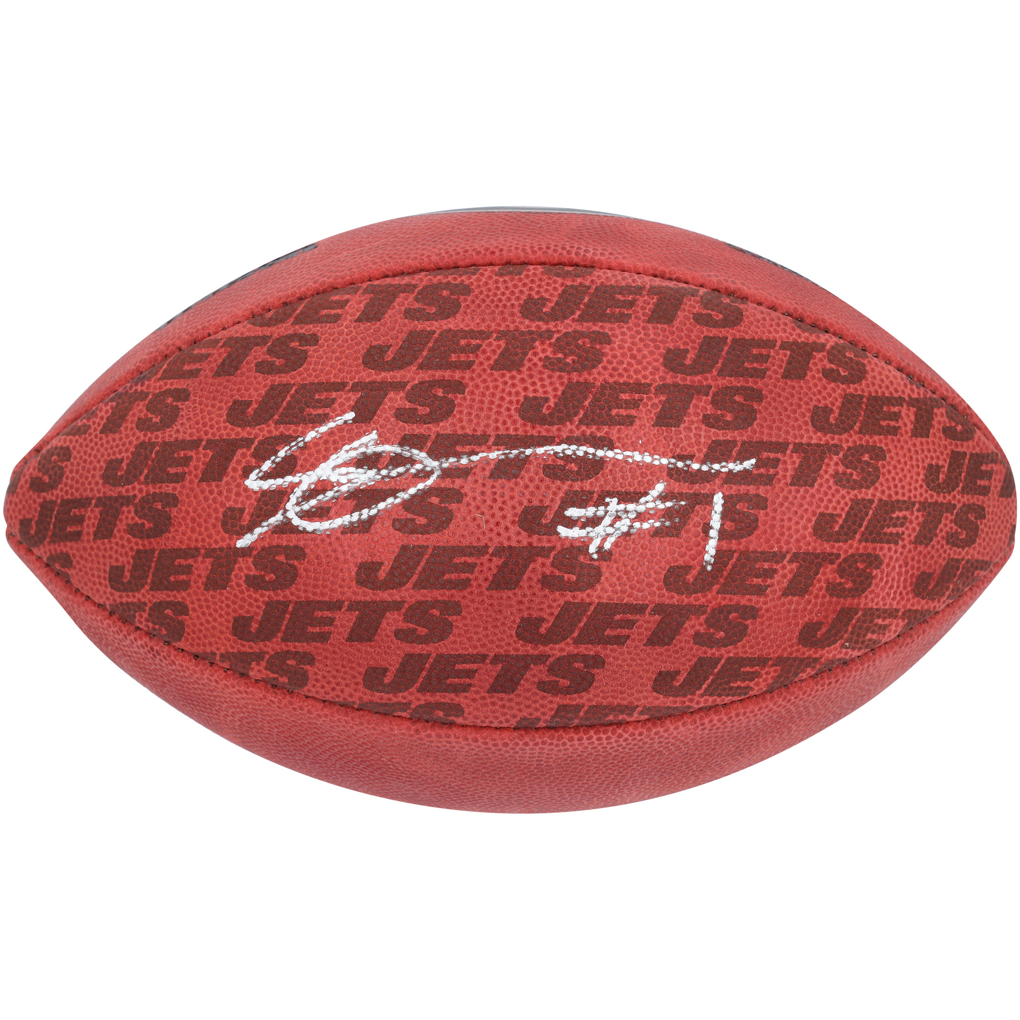 Ahmad Sauce Gardner New York Jets Autographed Duke Showcase Football - Image 7