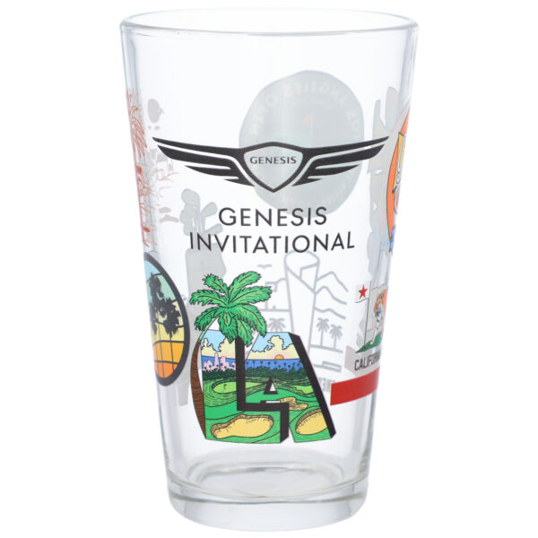 2024 Genesis Invitational 16oz. Scatter Pint Glass - Image 6