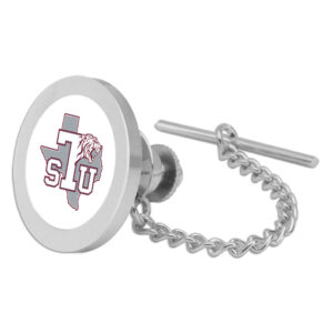 Silver Texas Southern Tigers Tie Tack/Lapel Pin