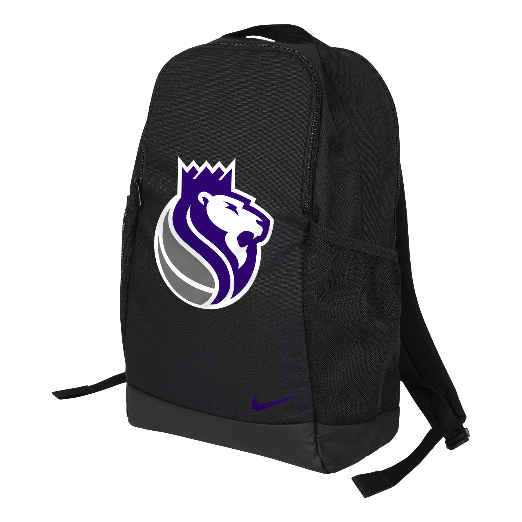 Nike Black Sacramento Kings Brasilia Backpack - Image 9