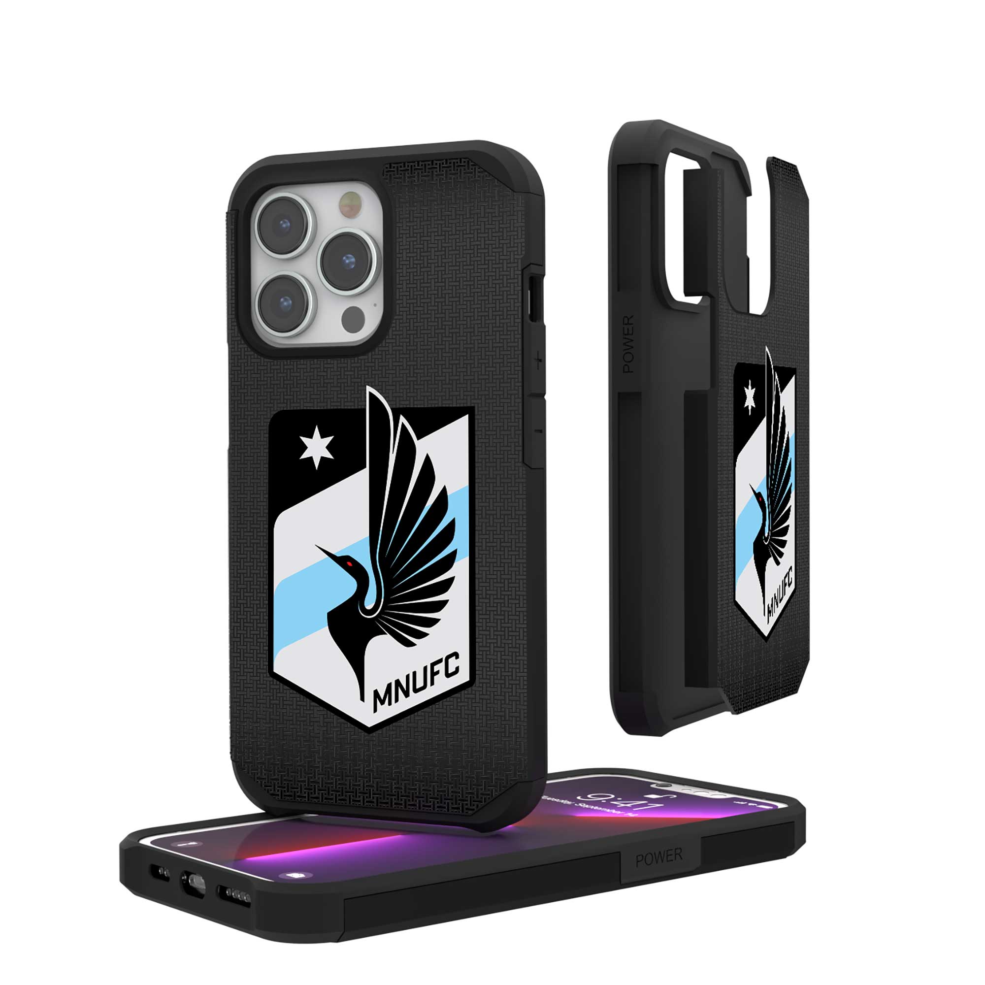 Keyscaper Minnesota United FC Linen Logo iPhone Rugged Case