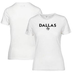 Women's Levelwear White Dallas Stars Maddox City Capsule T-Shirt