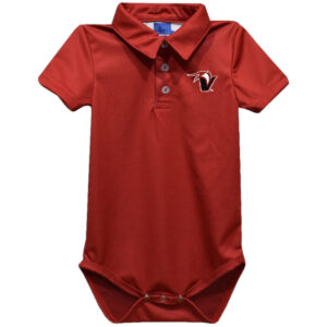 Infant Vive La Fete Red Hawaii Hilo Vulcans Polo Bodysuit