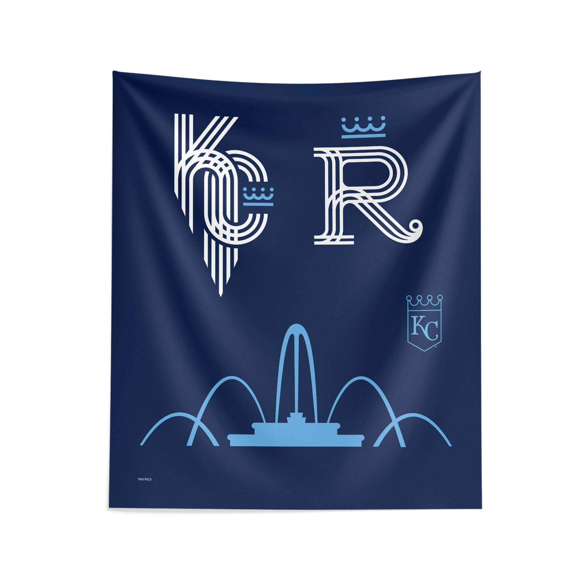 The Northwest Group Kansas City Royals 34" x 40" City Connect Wall Art Tapestry - Image 4