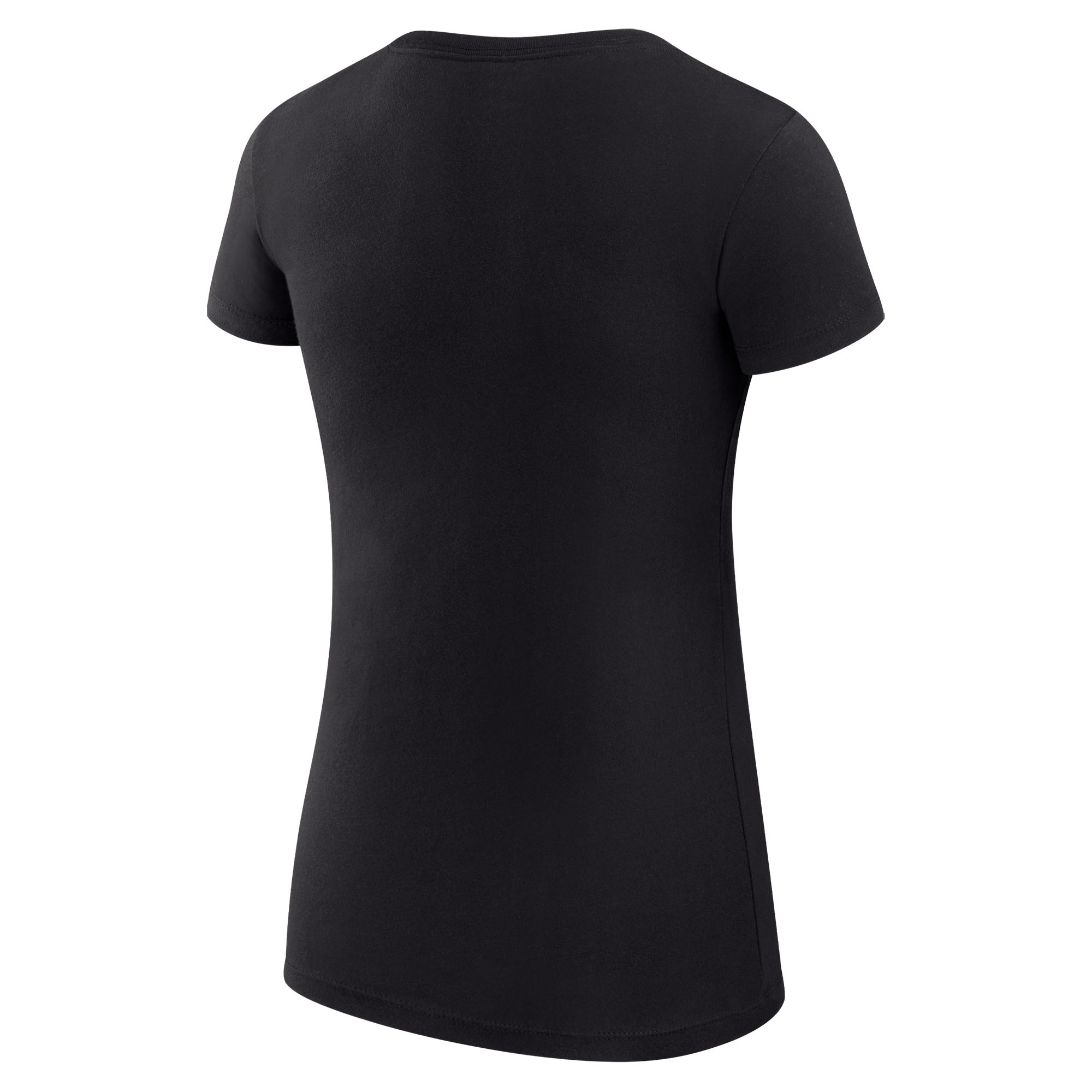 Women's G-III 4Her by Carl Banks Black Chicago Bulls Team Logo Fitted T-Shirt - Image 4