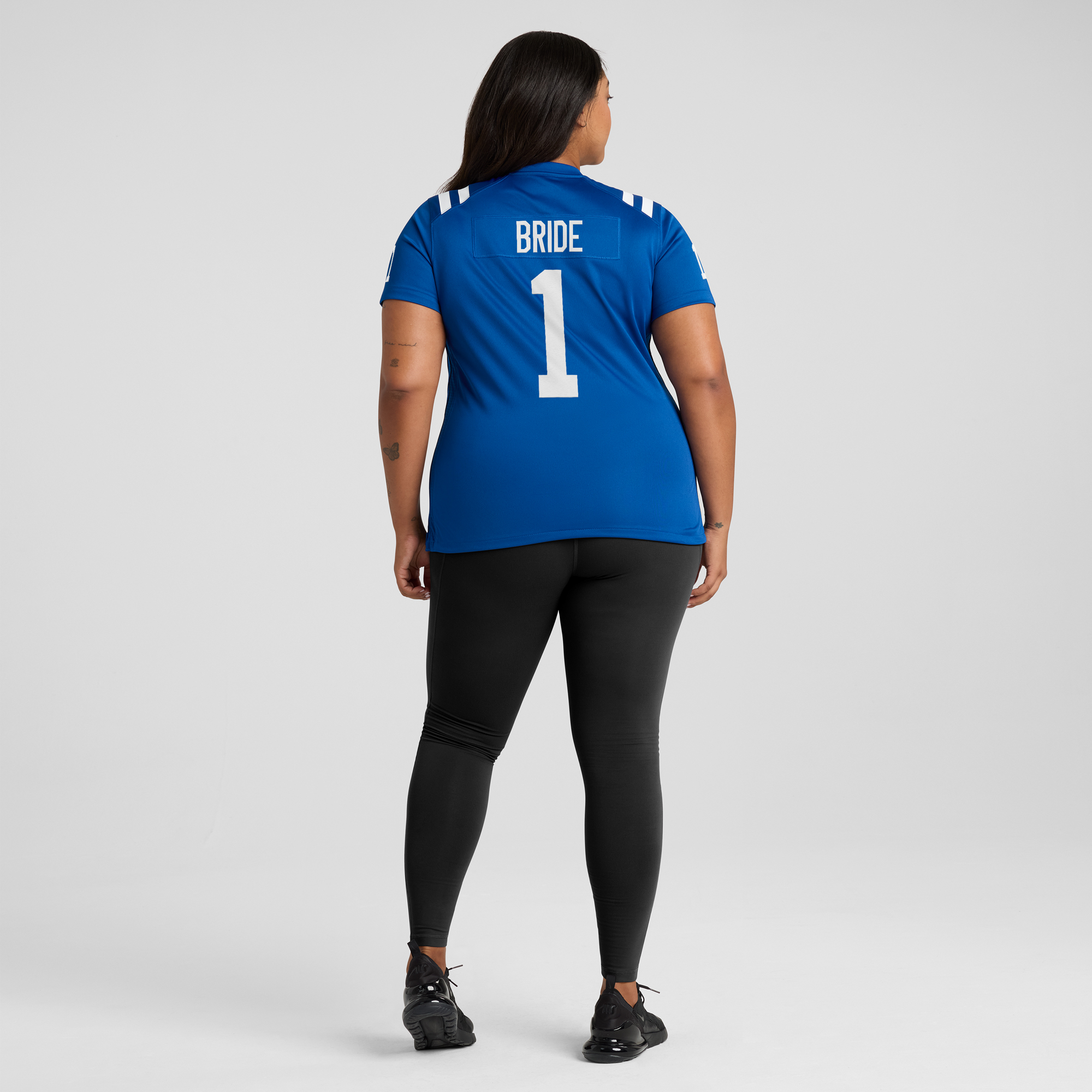 Women's Nike Number 1 Bride Royal Indianapolis Colts Game Jersey - Image 17