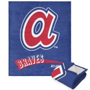 The Northwest Group Atlanta Braves 50” x 60” Cooperstown Collection Silk Touch Throw Blanket