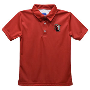 Youth Vive La Fete  Red Seattle Redhawks Solid Polo