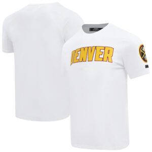 Men's Pro Standard White Denver Nuggets Classic T-Shirt