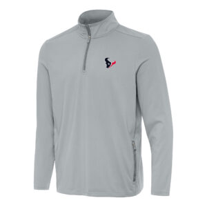 Men's Antigua  Oatmeal Atlanta Falcons Flier Bunker Pullover Sweatshirt