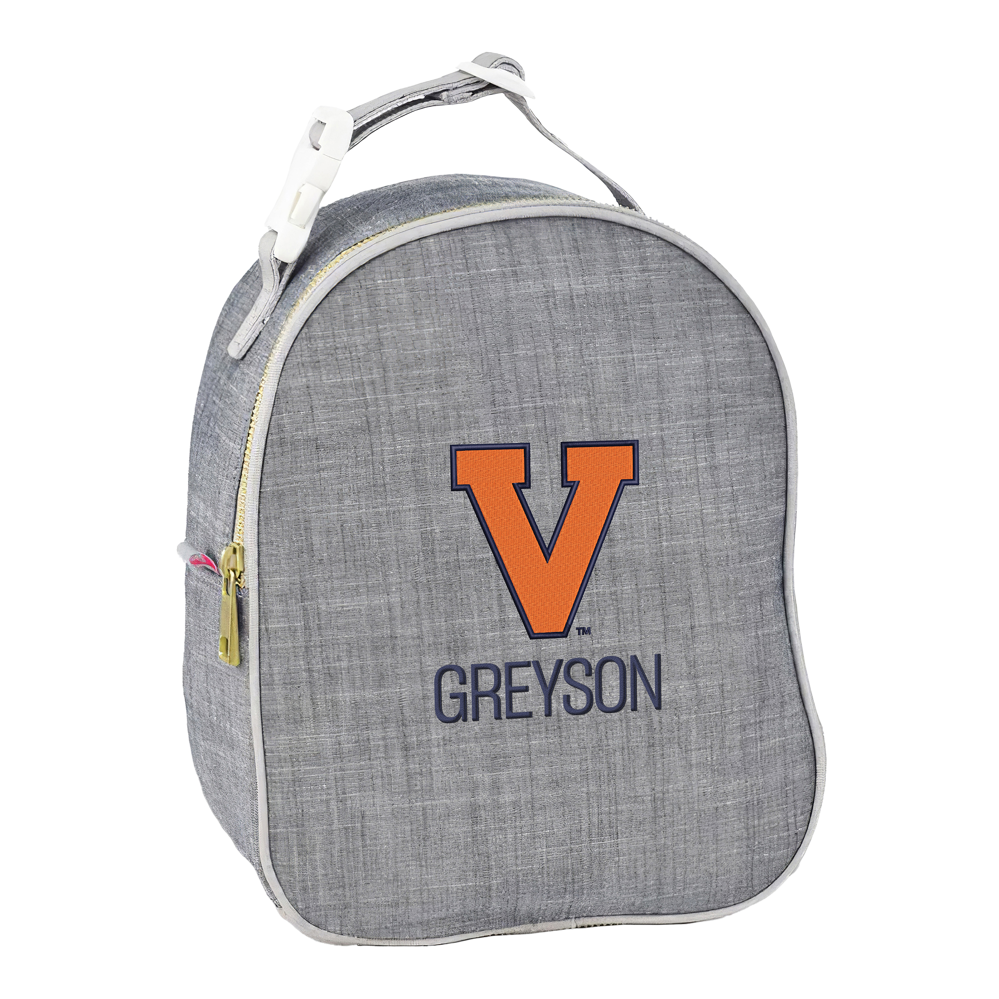 Youth Chad & Jake Virginia Cavaliers Personalized Institutional Insulated Lunch Bag