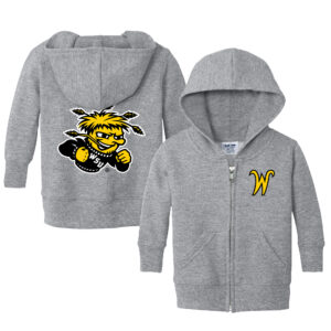 Toddler Chad & Jake  Heather Gray Wichita State Shockers Logo Full-Zip Hoodie Jacket