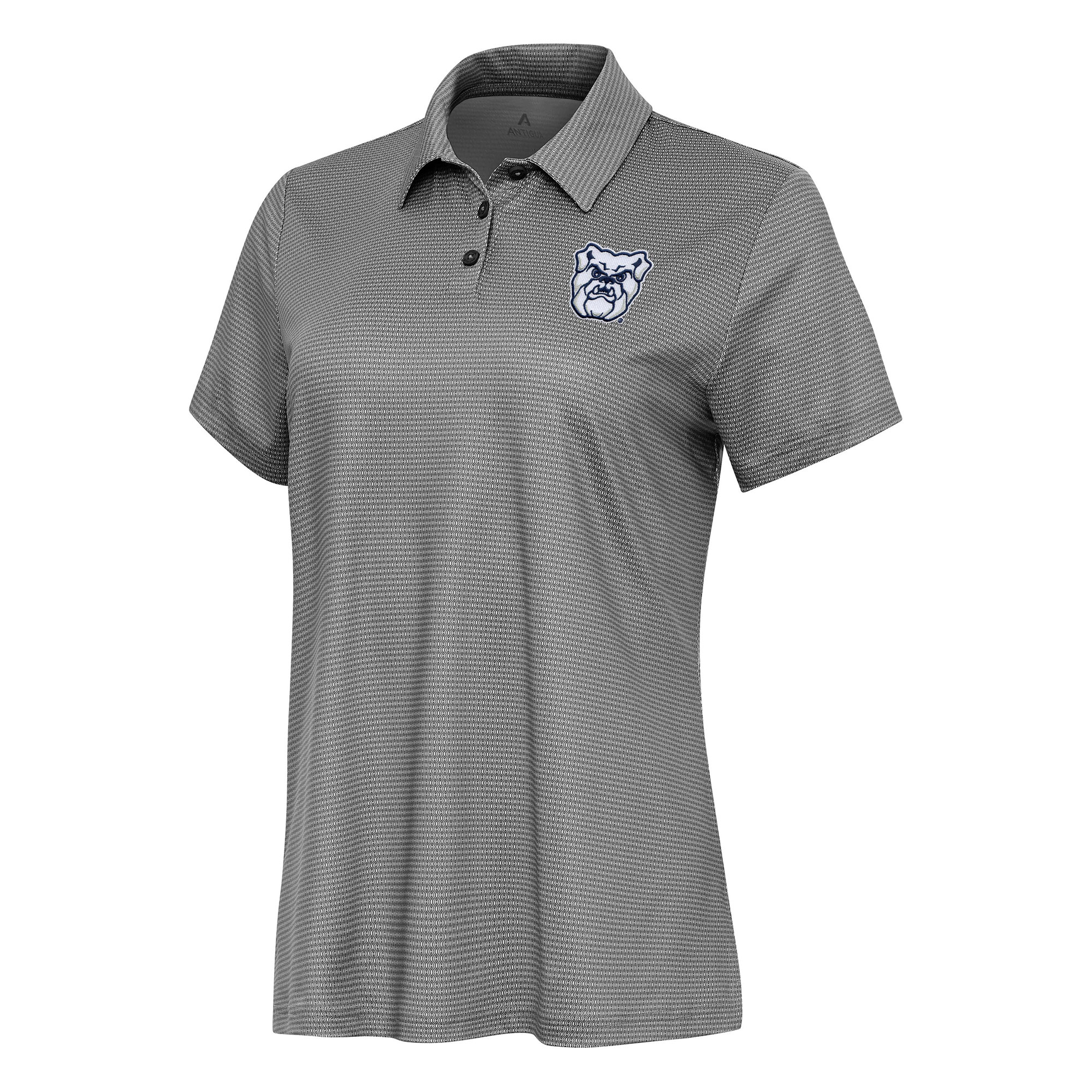 Women's Antigua White/Black Butler Bulldogs Rings Polo