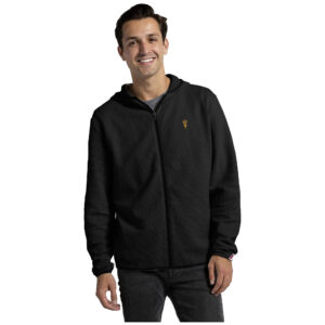Men's League Collegiate Wear Black Arizona State Sun Devils Summit Full-Zip Hoodie