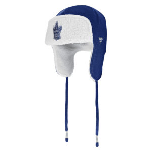Men's Fanatics Blue/White Toronto Maple Leafs Outdoor Play Trapper Hat