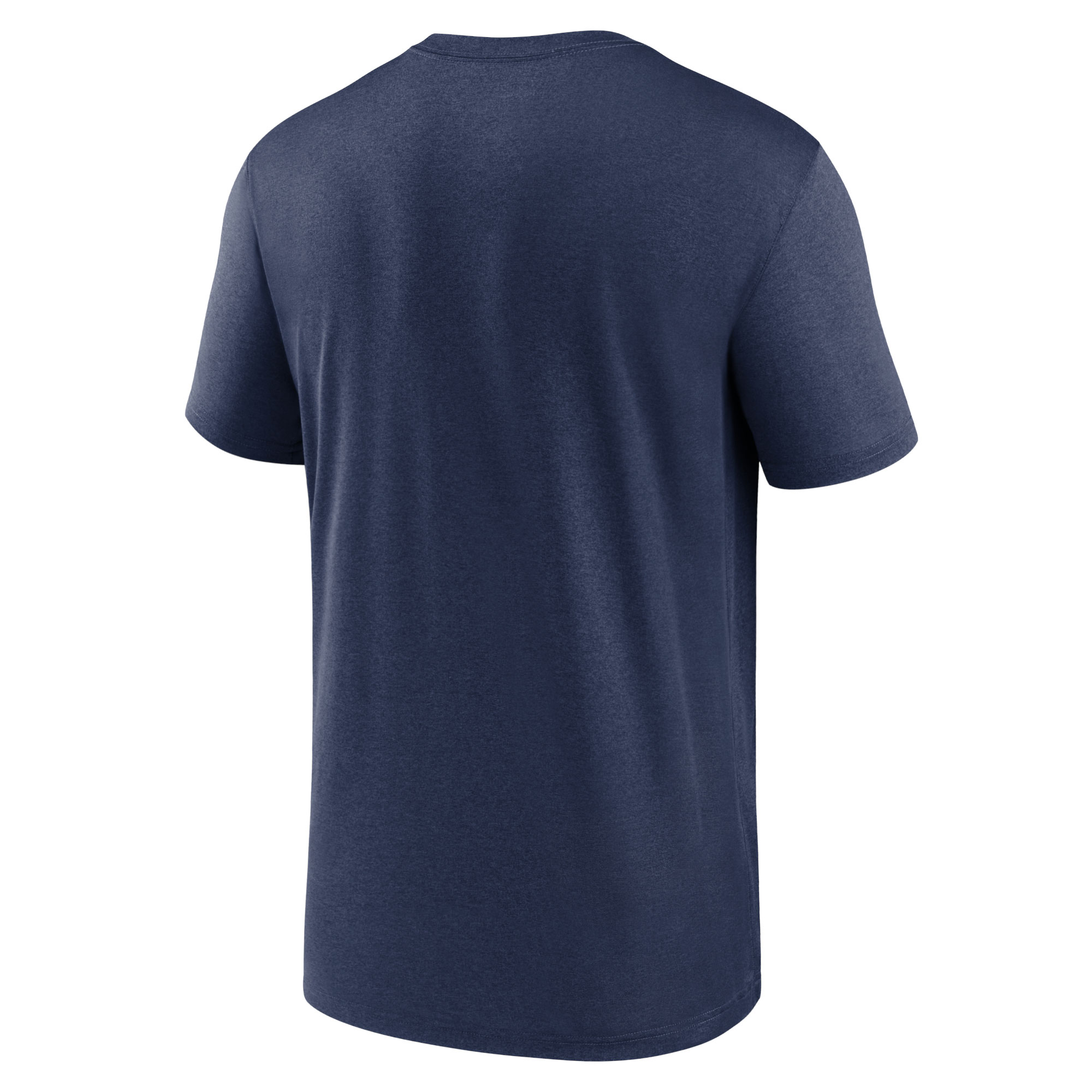 Men's Champion Navy Penn State Nittany Lions Stack Logo Lacrosse Powerblend Long Sleeve T-Shirt - Image 4