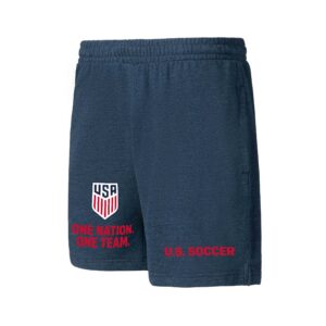 Men's Concepts Sport  Navy USMNT Multi-Logo Shorts