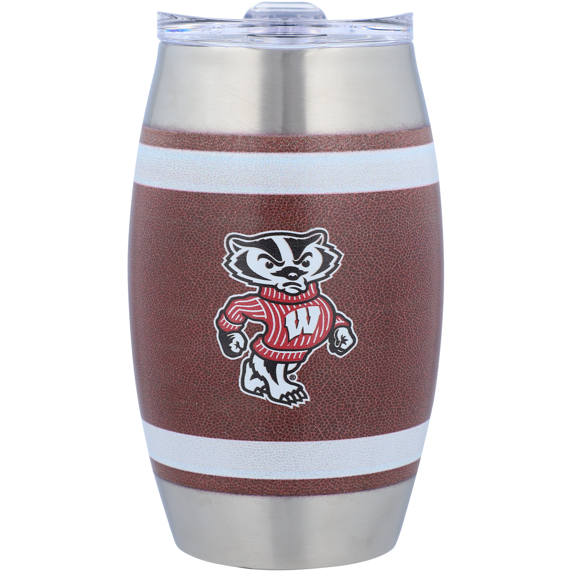 Wisconsin Badgers 15oz. Football Tumbler - Image 4