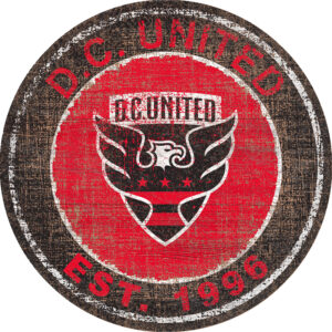 D.C. United 24" x 24" Heritage Logo Round Sign