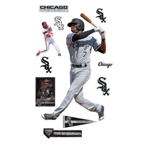 Fathead Tim Anderson Chicago White Sox 12-Pack Life-Size Removable Wall Decal
