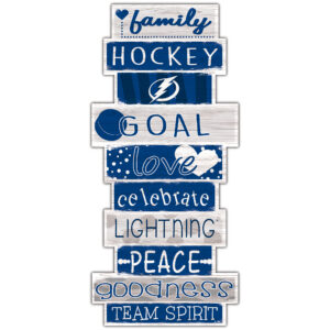 Tampa Bay Lightning 24'' Celebrations Stack Sign
