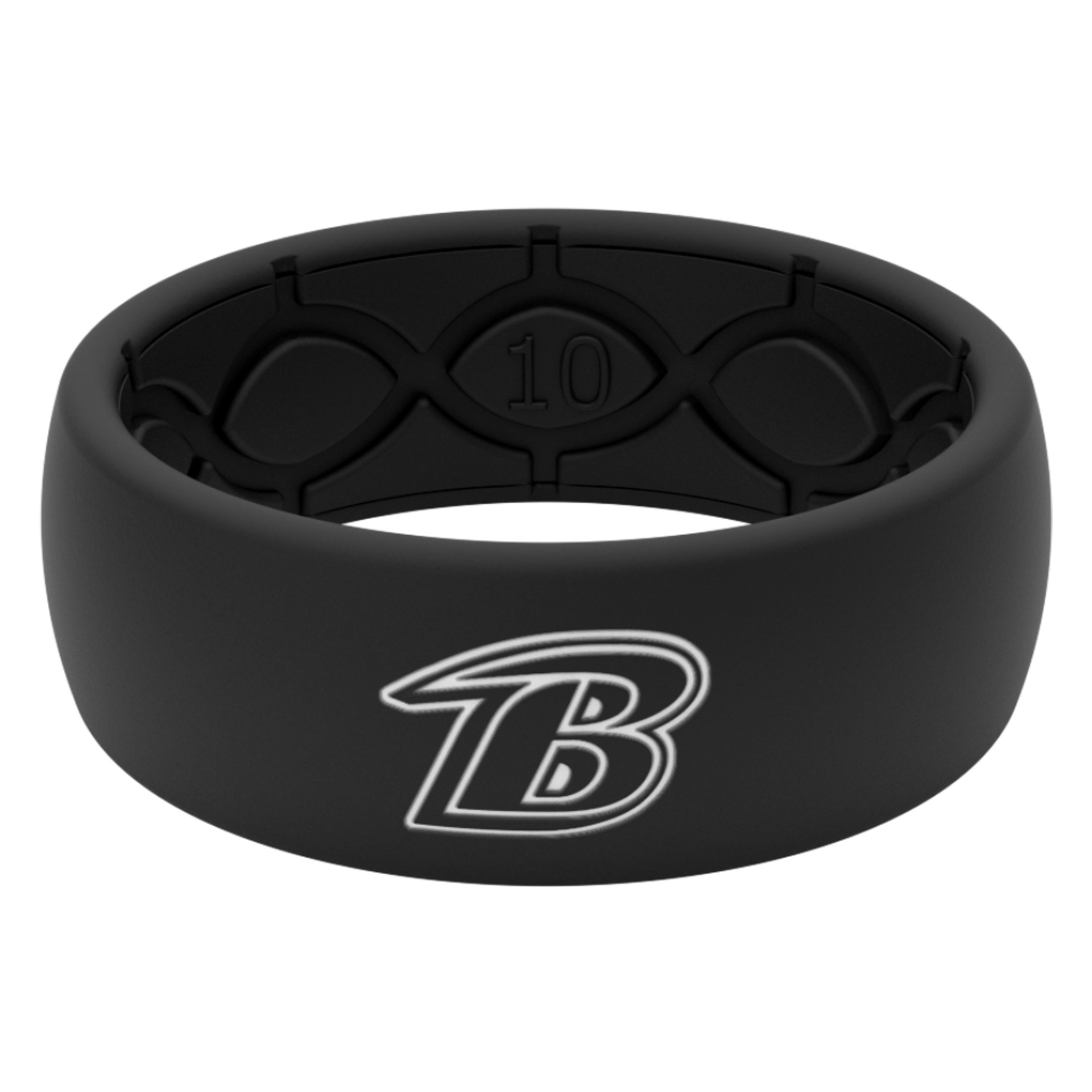 Men's Groove Life Black Baltimore Ravens Original Ring