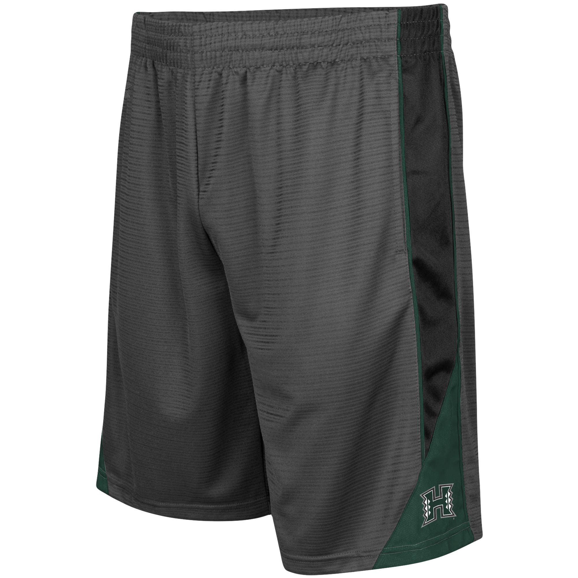 Men's Colosseum Charcoal Hawaii Warriors Turnover Shorts - Image 6