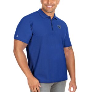 Men's Antigua Royal Villanova Wildcats Big & Tall Legacy Pique Polo