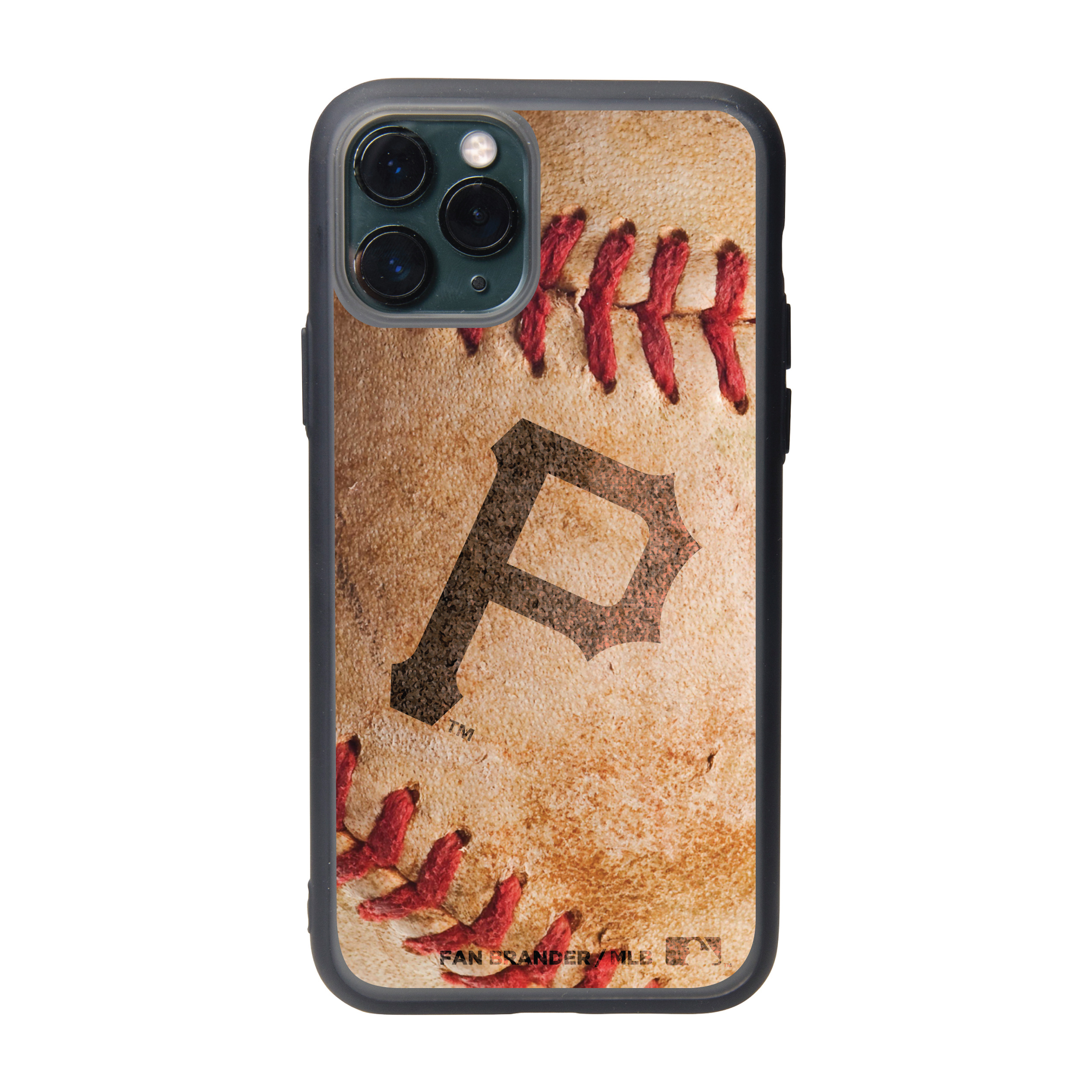 Black Pittsburgh Pirates Baseball Design iPhone Slate Case