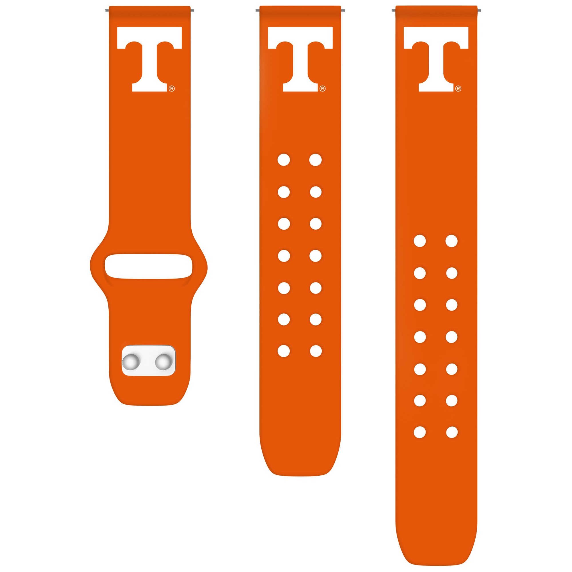 Tennessee Orange Tennessee Volunteers 20mm Samsung Silicone Watch Band